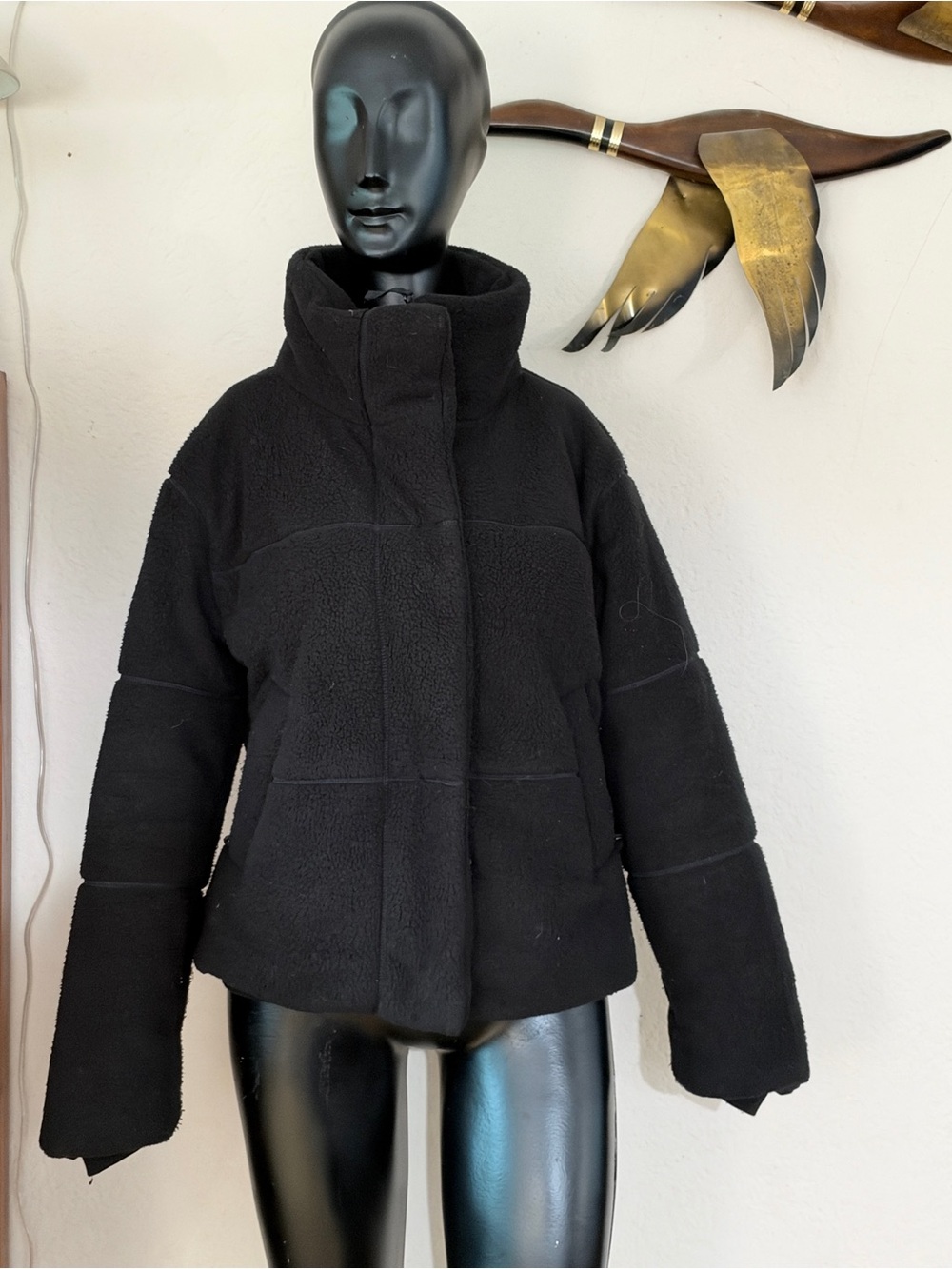 quince Sherpa puffer jacket